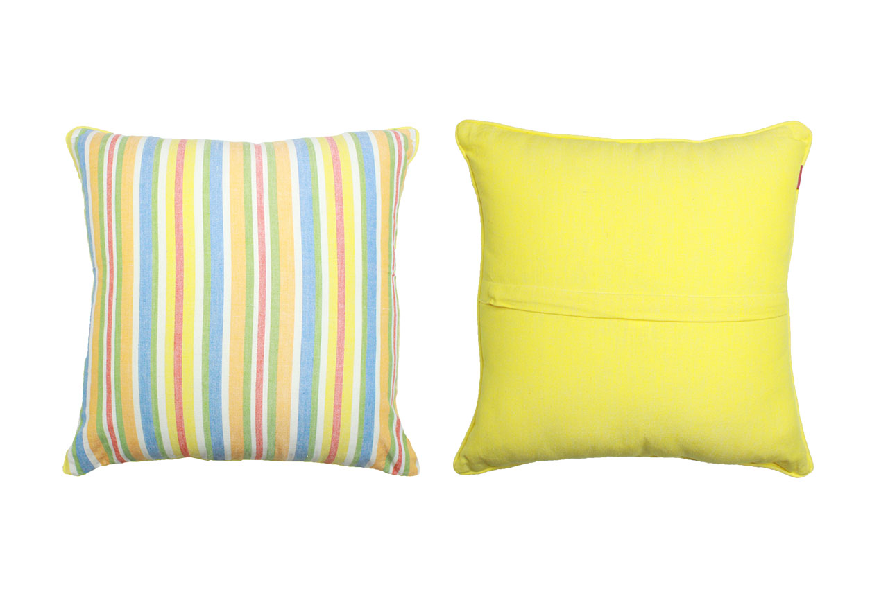 Shadow Streak Cushion Cover (18*18 Inches) Set of 2 Pc